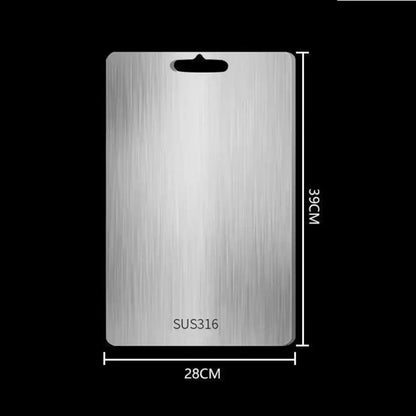 Thickened Stainless Steel Cutting Board