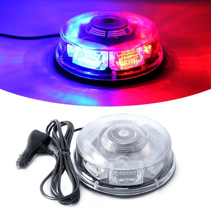LED Police Strobe Light Flashing Beacon
