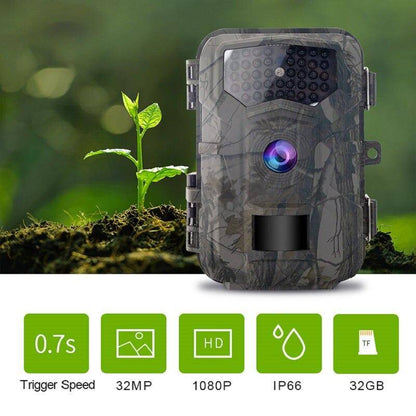 Trail Camera with Waterproof 32MP Wildlife Scouting Hunting Camera - SKINMOZ MARKET