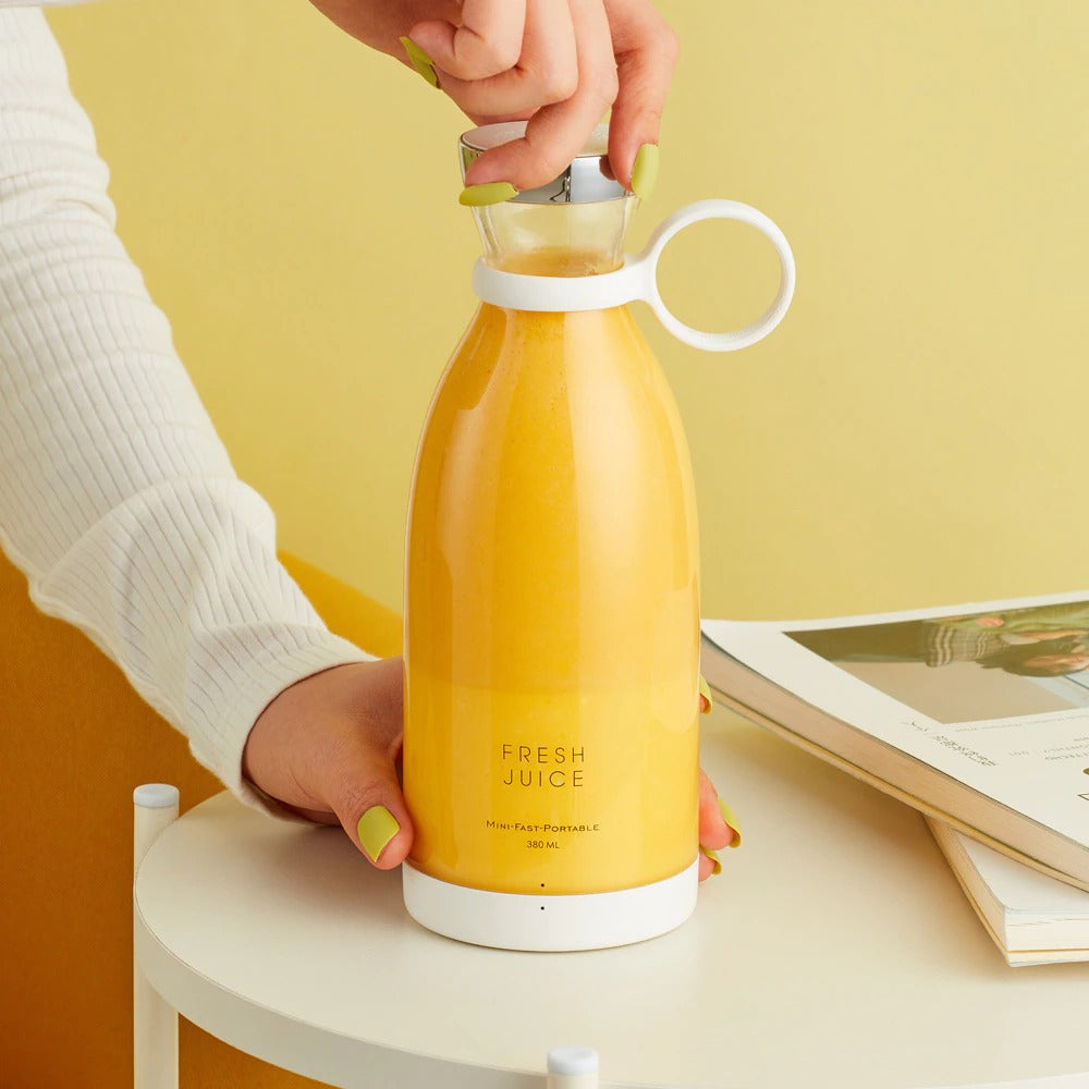 Electric Juicer Blender Portable: USB Rechargeable Fruit Mixer - SKINMOZ MARKET