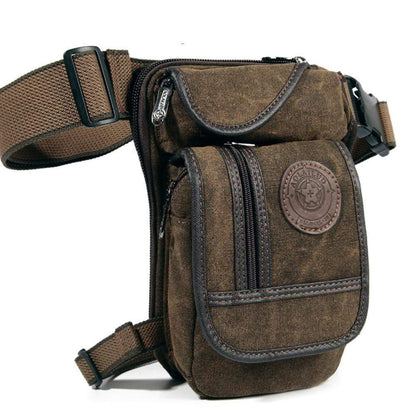 Motorcycle Drop Thigh Leg Bag : Tactical Multi Purpose And Conceal - SKINMOZ MARKET