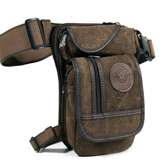 Motorcycle Drop Thigh Leg Bag : Tactical Multi Purpose And Conceal - SKINMOZ MARKET