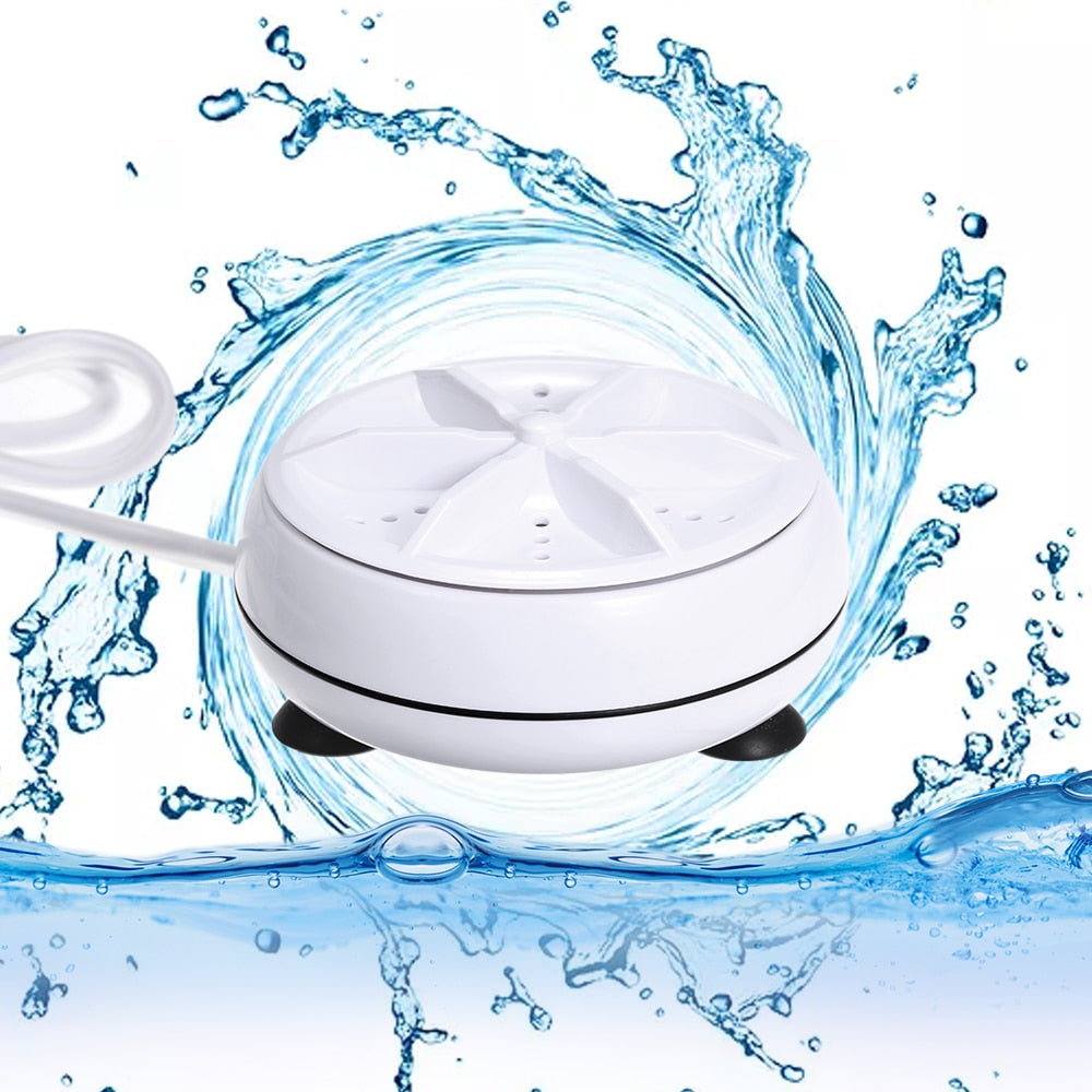 Ultrasonic Clothing, Fruit And Dish Washer : Portable Washing Machine - SKINMOZ MARKET