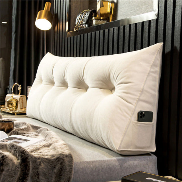 Wedge Pillow Large Headboard Pillow - Bed Wedge Cushioned Pillow