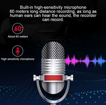Mini Voice Recorder - #2025 Upgraded Mini Recorder 4 GB Storage