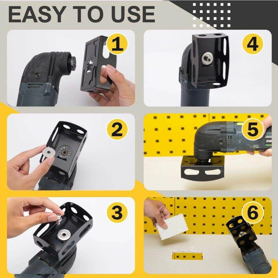 Square Slot Cutter : Rectangle And Square Precise Cutting With Standard Oscillating - SKINMOZ MARKET