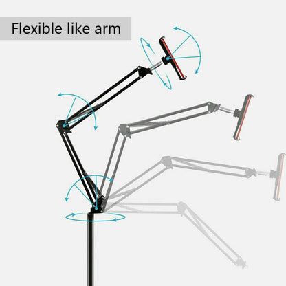 Ipad Stand : Tablet Holder For Ipad, Adjustable Floor Stand for Smartphone, Tablet - SKINMOZ MARKET